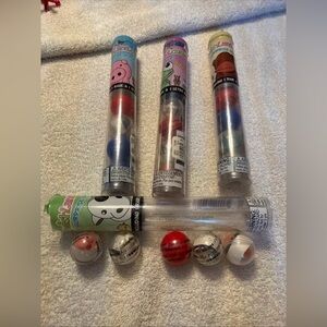 Sqwishlanders Set Of (3) New Tubes (1) Open With (5)